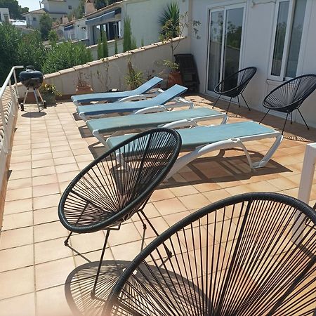 "La Terrasse De La Mer 8" -Climatisation-Wifi-Bbq -Piscine-Parking Begur Kültér fotó