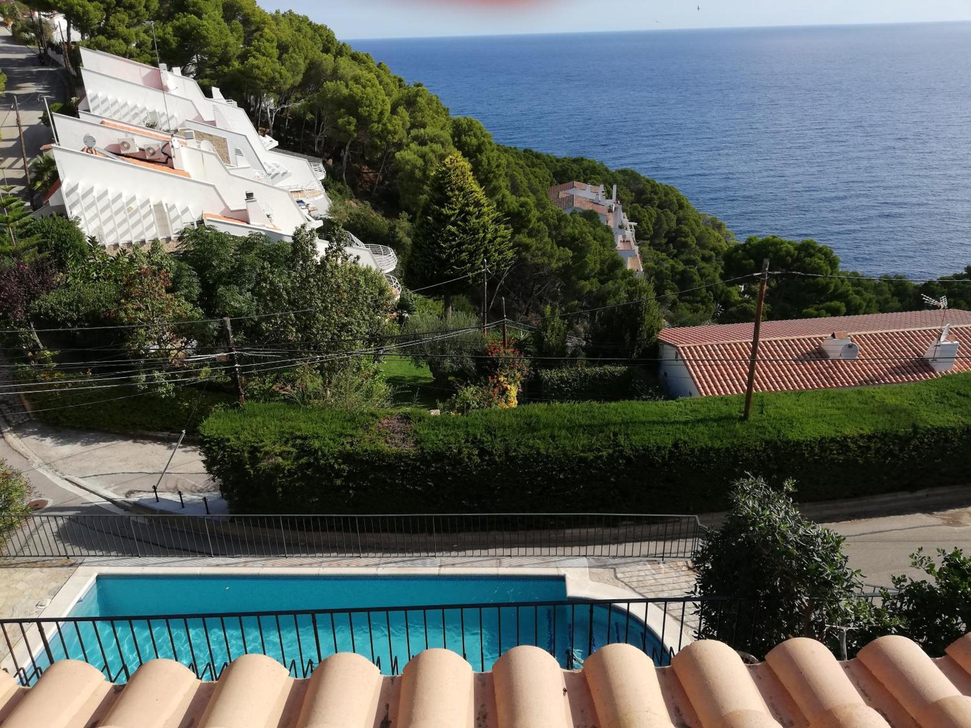 "La Terrasse De La Mer 8" -Climatisation-Wifi-Bbq -Piscine-Parking Begur Kültér fotó