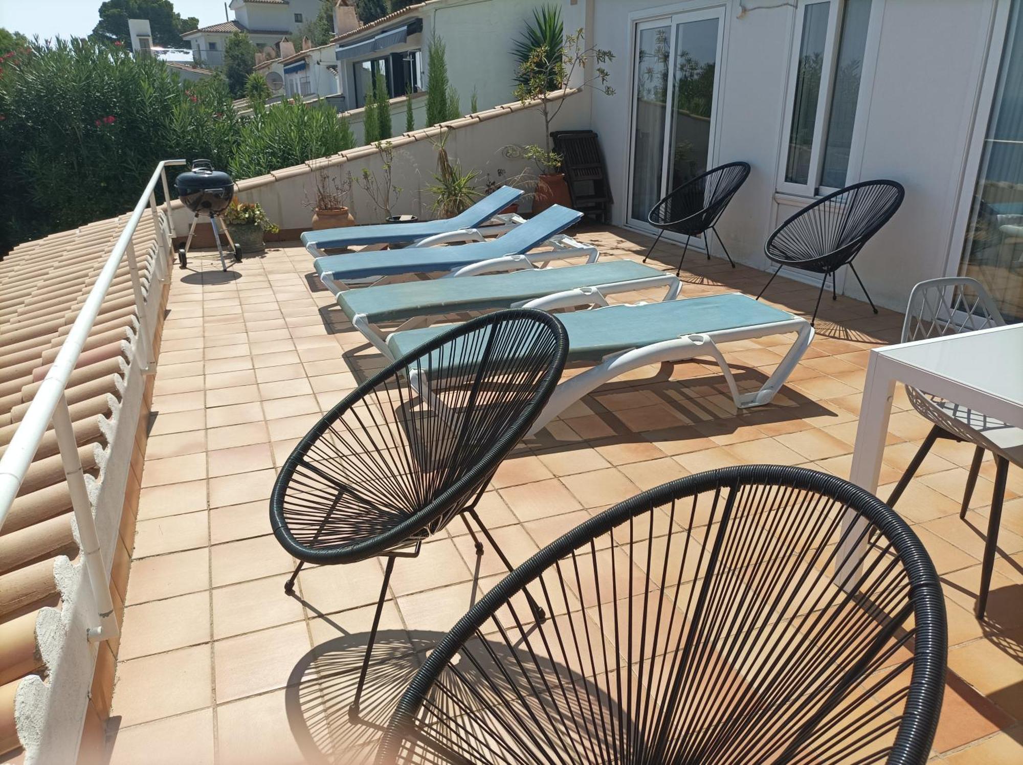 "La Terrasse De La Mer 8" -Climatisation-Wifi-Bbq -Piscine-Parking Begur Kültér fotó